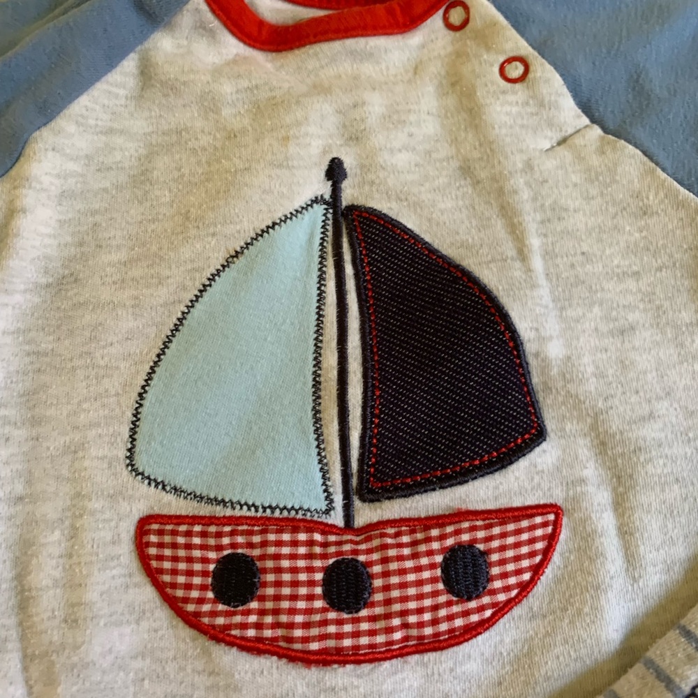 Nautical Pajamas 6-9 months - Picture 2 of 3